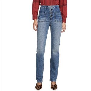 Reformation Jeans - Elsie Straight leg jeans